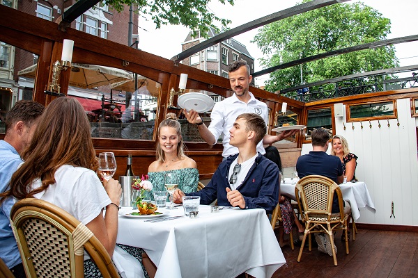 Dineren op de Amsterdamse grachten?