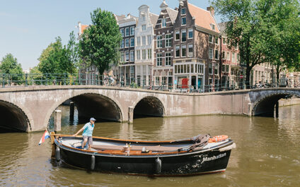 Sloep Manhattan Amsterdam