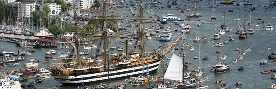 Welcome the Tall Ships Amsterdam